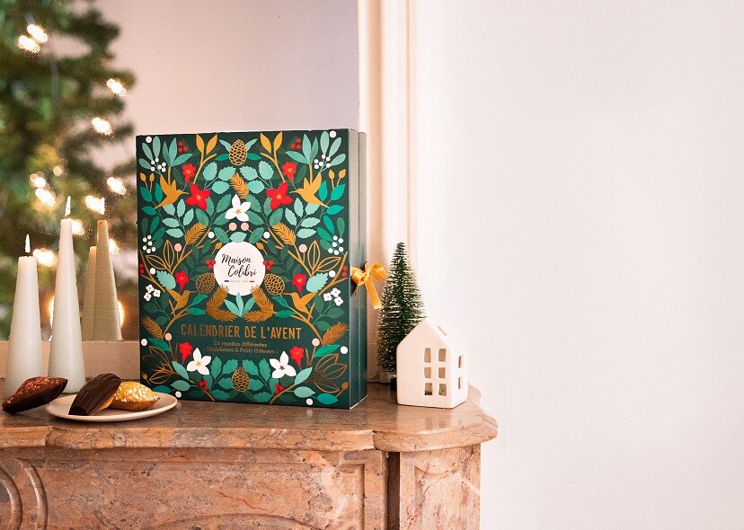Le Calendrier de l'Avent de Madeleines - Maison Colibri